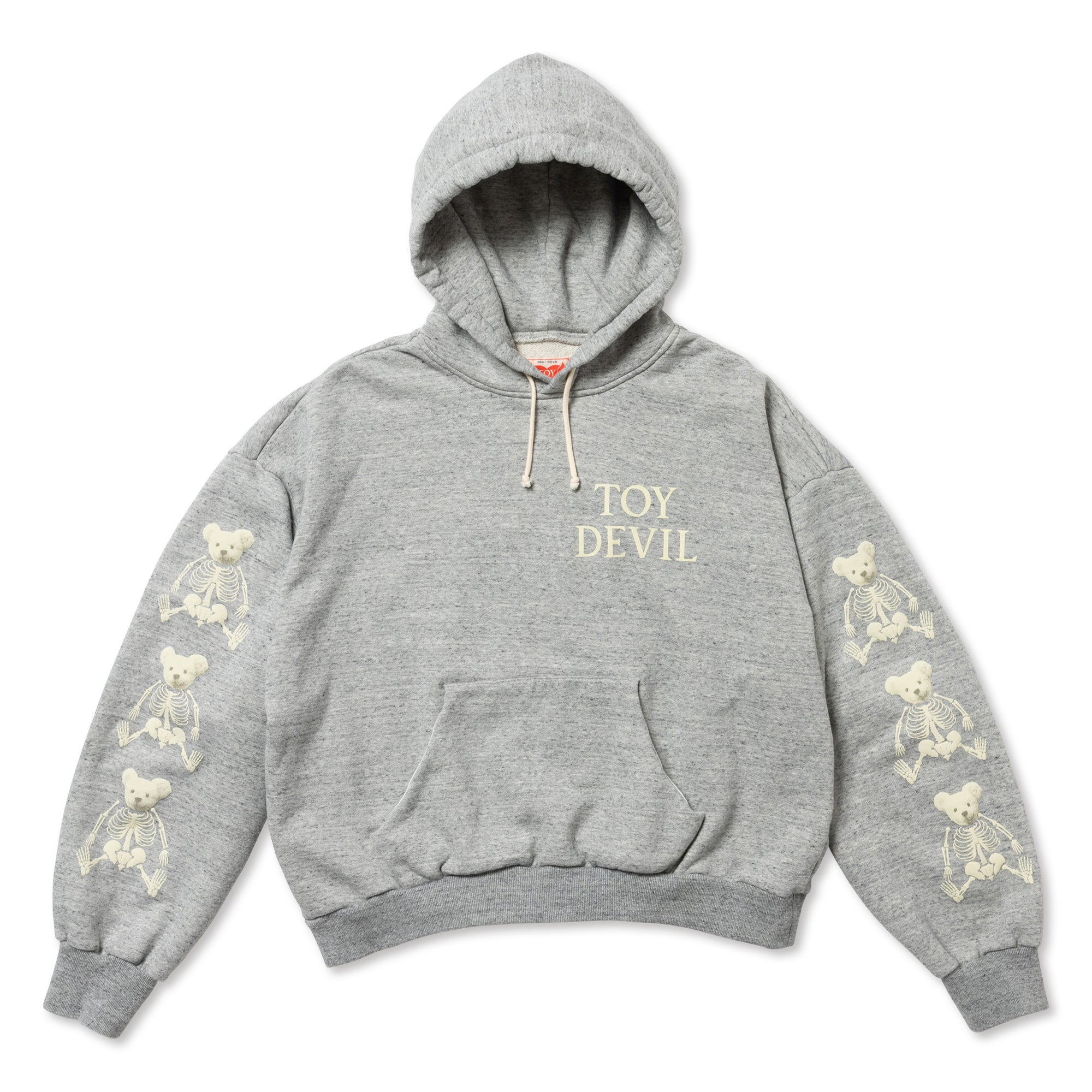 T24WCEM07/HOODIE SWEAT-BEAR BONE