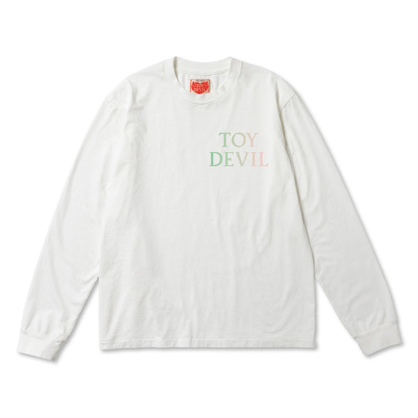 T24WCEM19/LONG SLEEVE TEE-GRADATION LOGO