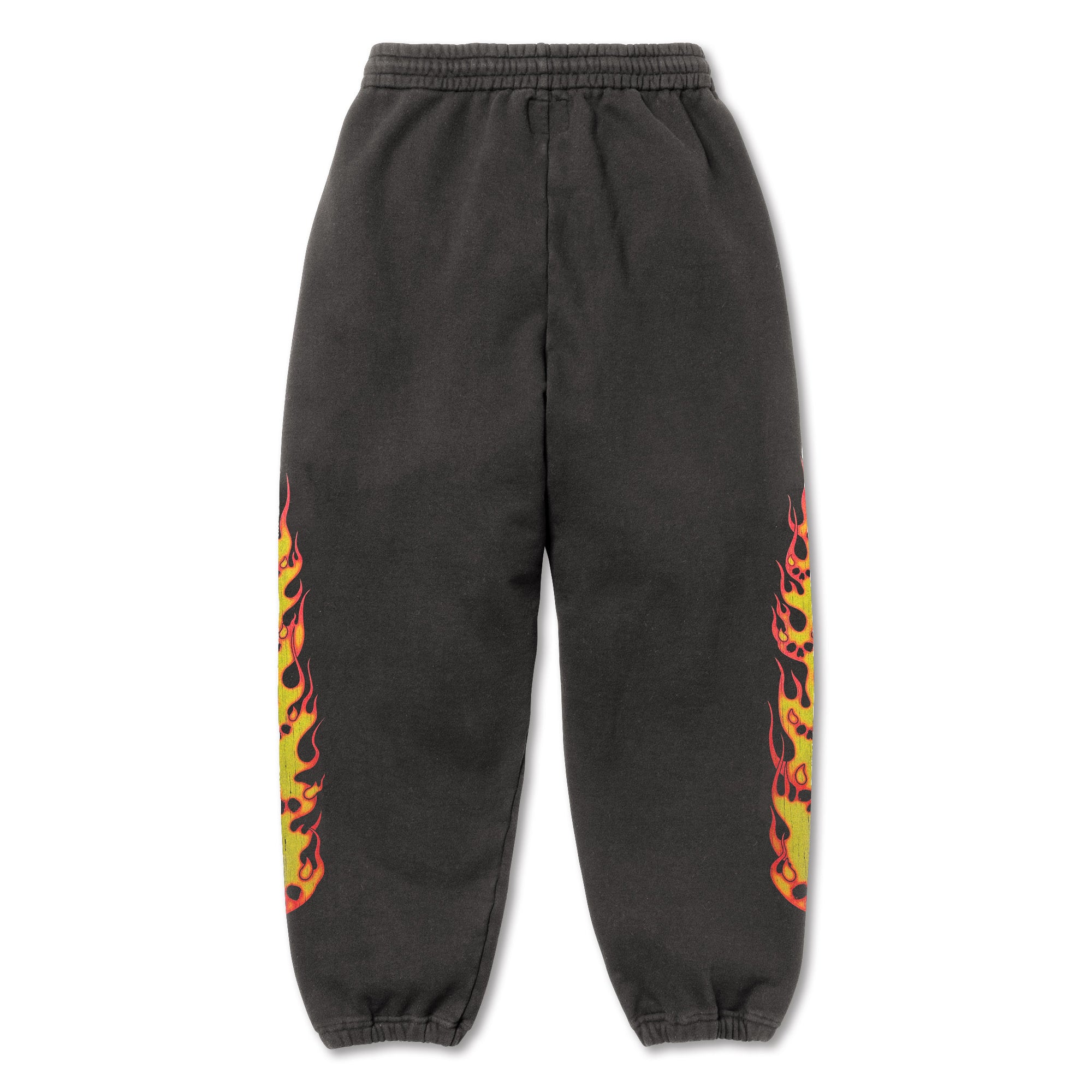 TD25AWCEMSP1/SWEAT PANTS-FIRE DEVIL SKULL