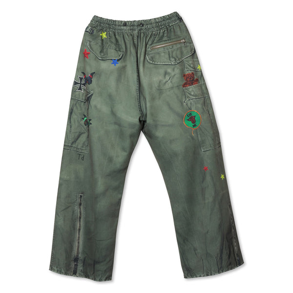 TD26SPNY03/Transfer Print Sweat Pants "M-65"