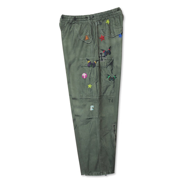 TD26SPNY03/Transfer Print Sweat Pants "M-65"