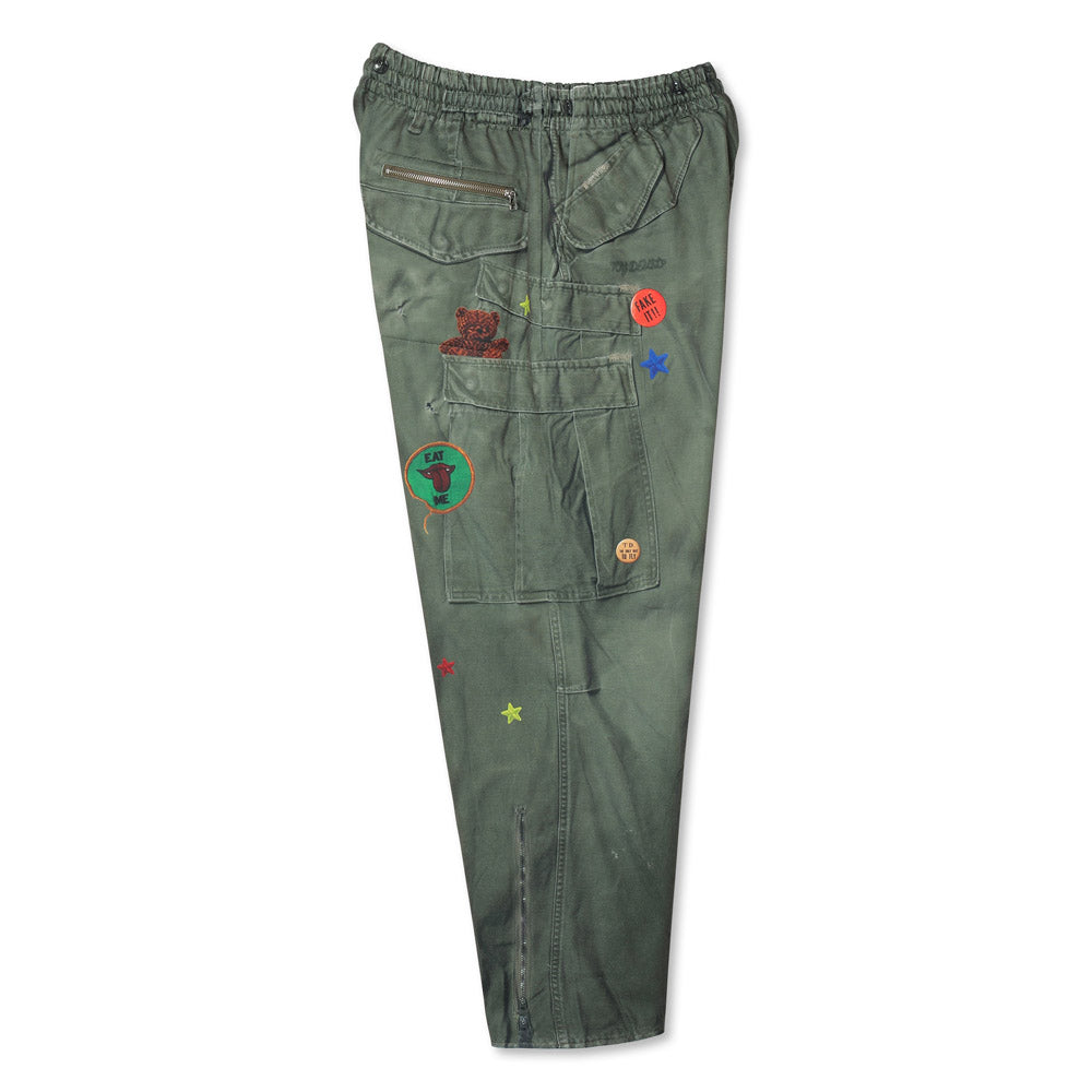 TD26SPNY03/Transfer Print Sweat Pants "M-65"