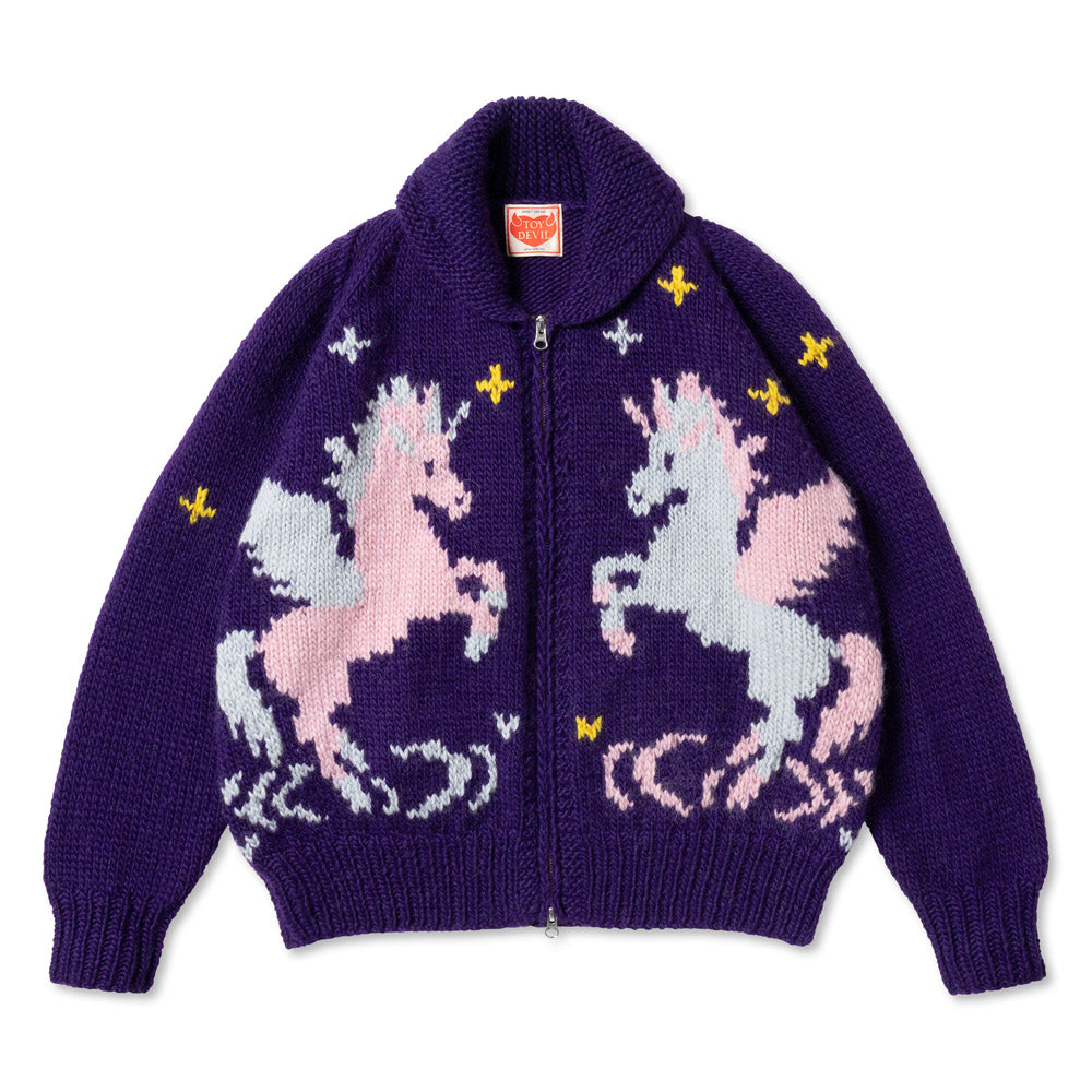 TD26WKNG04/Wool Cowichan Pegasus Sweater