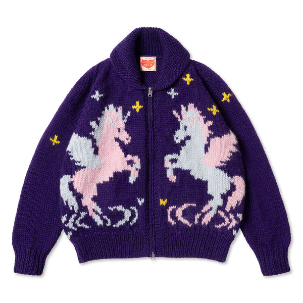 TD26WKNG04/Wool Cowichan Pegasus Sweater