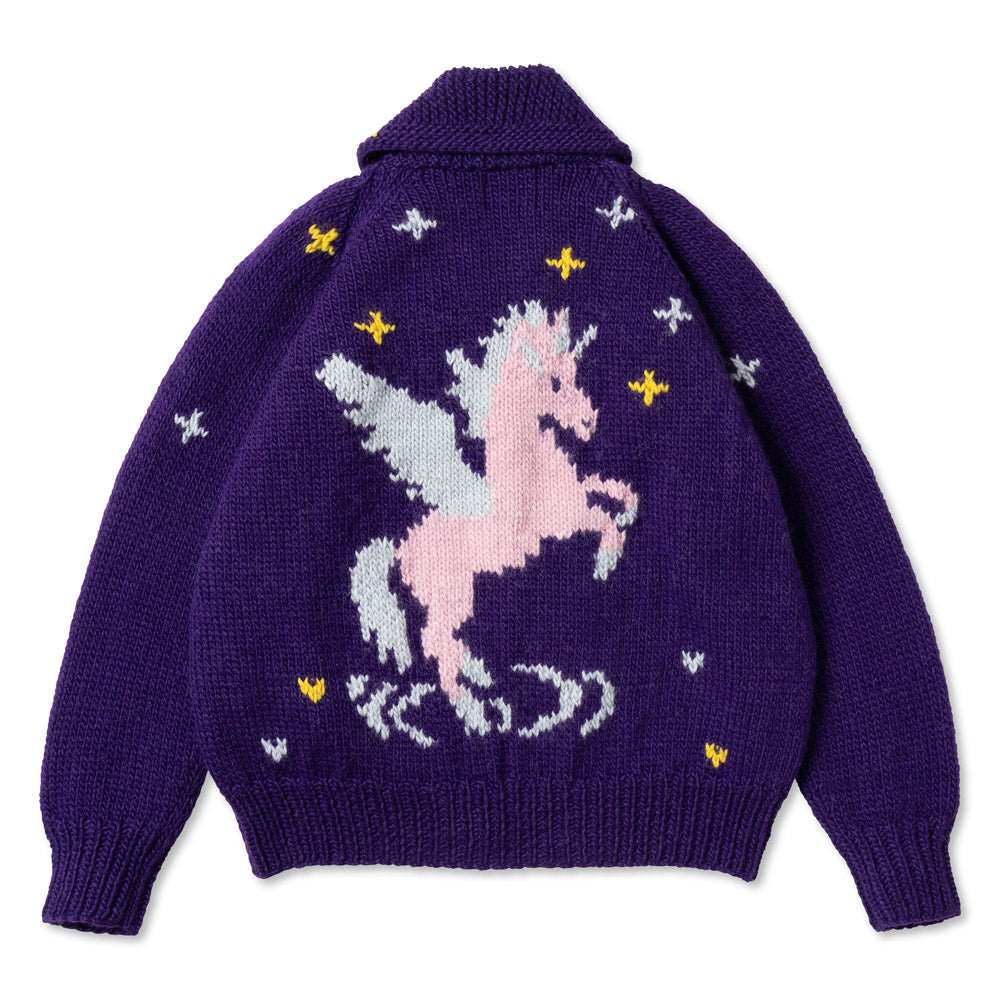 TD26WKNG04/Wool Cowichan Pegasus Sweater