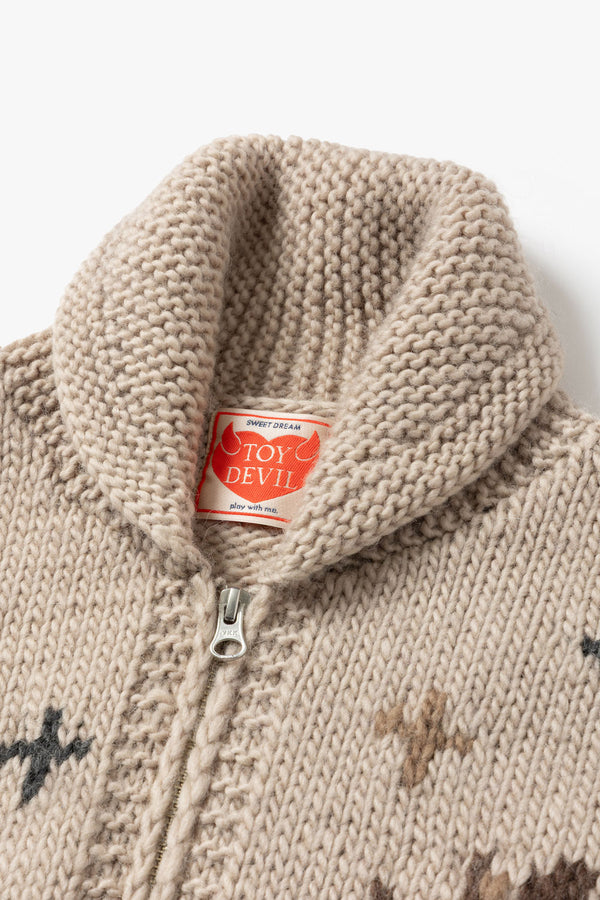 TD26WKNG04/Wool Cowichan Pegasus Sweater