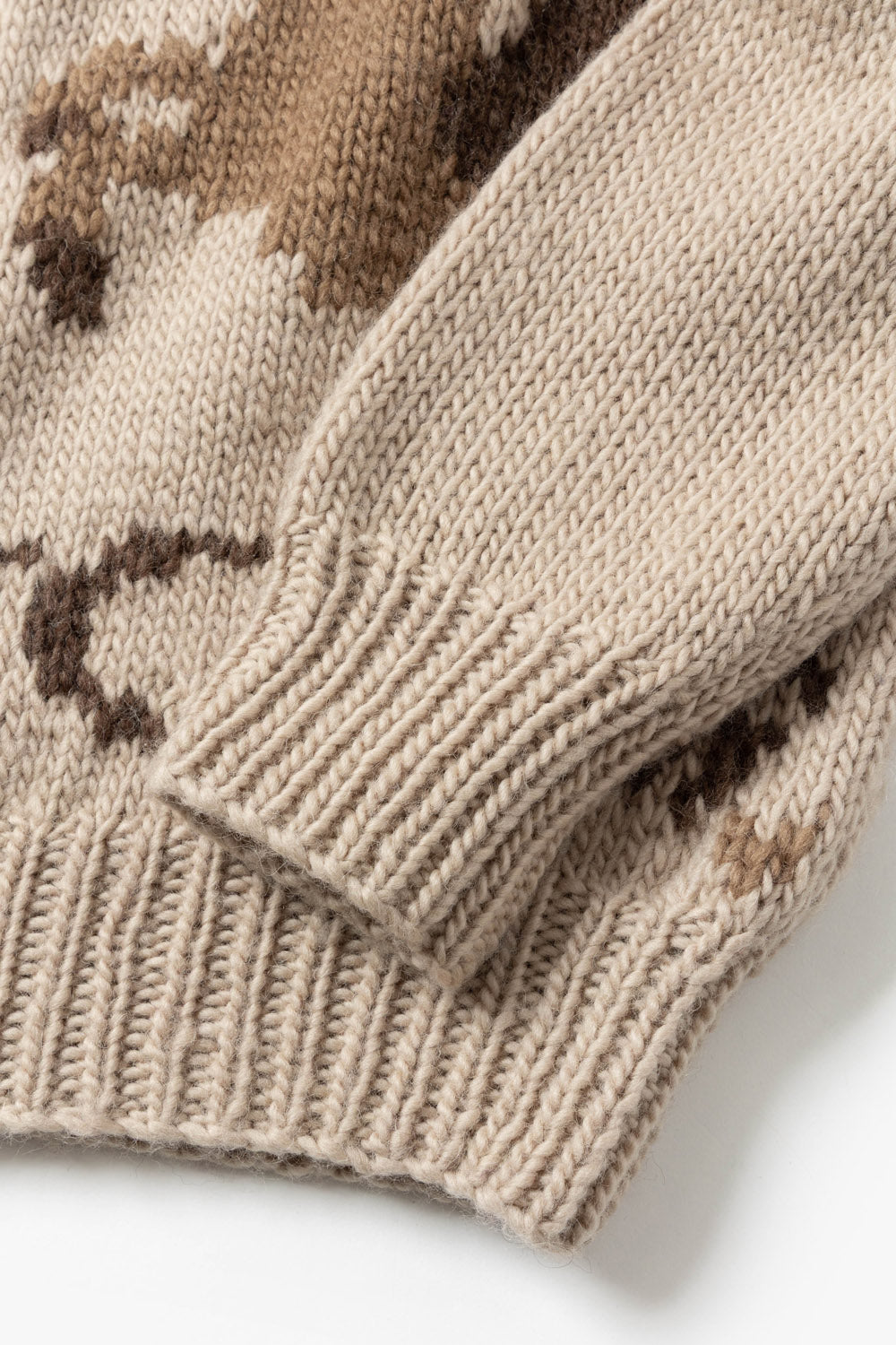 TD26WKNG04/Wool Cowichan Pegasus Sweater