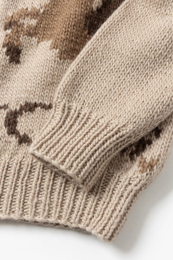 TD26WKNG04/Wool Cowichan Pegasus Sweater