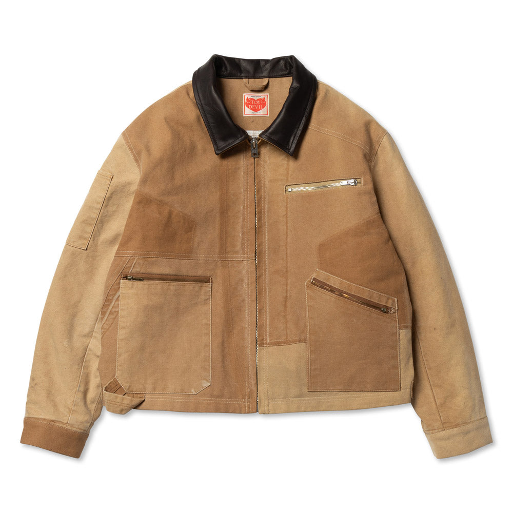 TD26WOOD01/Rebuild Canvas Work Blouson NO.1