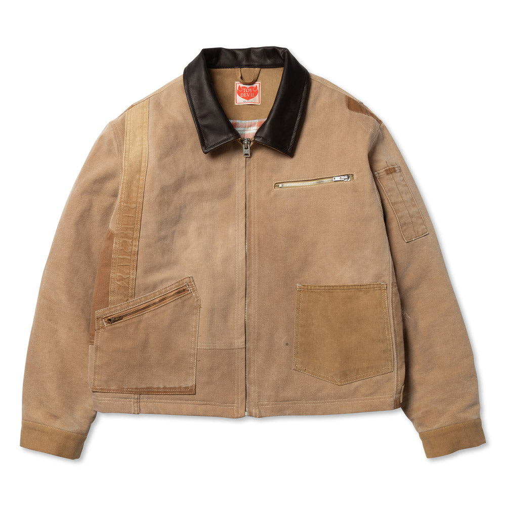 TD26WOOD01/Rebuild Canvas Work Blouson No.2