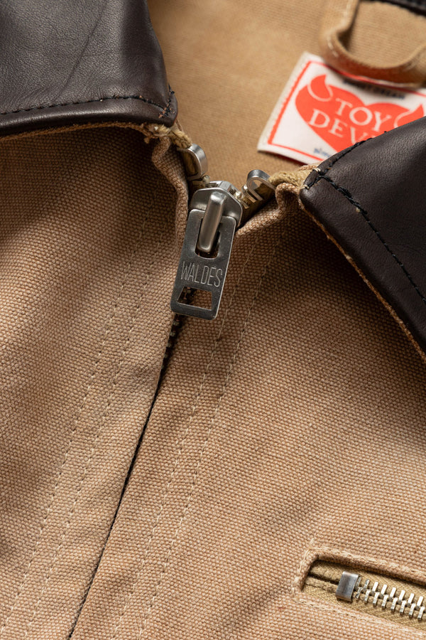 TD26WOOD01/Rebuild Canvas Work Blouson No.2